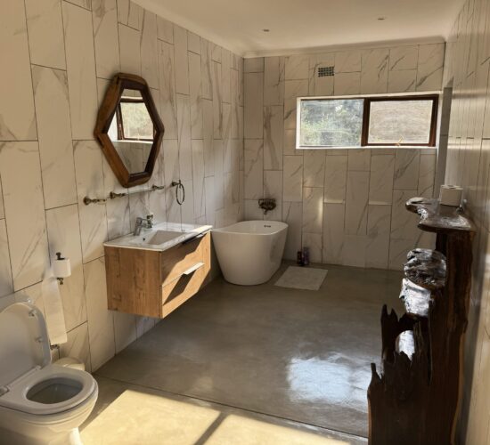 Crafted Africa Guesthouse Cottage Bathroom