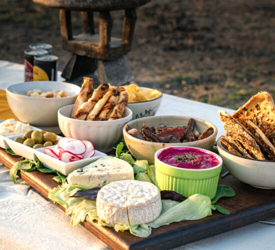 Garden to table cuisine at Mvuu, Liwonde
