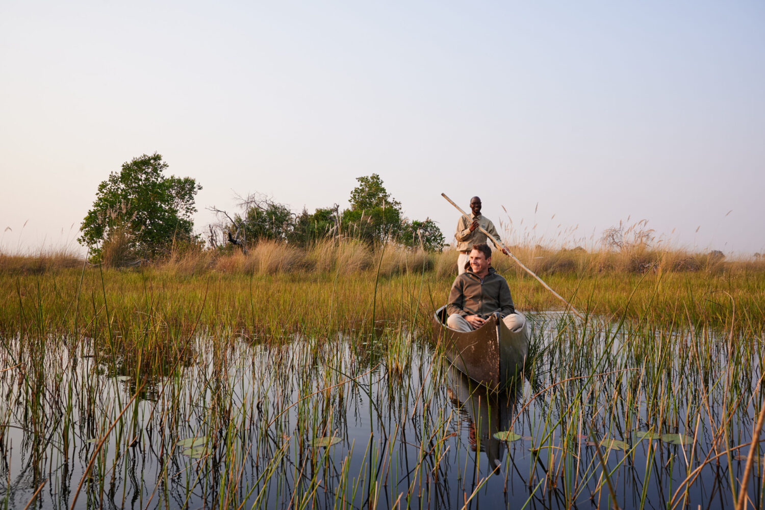 Khwai Concession, Sediba Sa Rona, Mokoro safari, Botswana