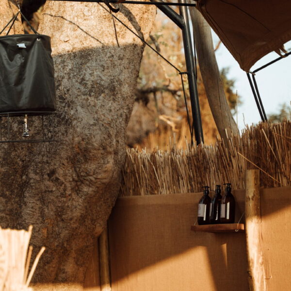 Kutandala, North Luangwa Bucket ShowerKutandala, North Luangwa Bucket Shower