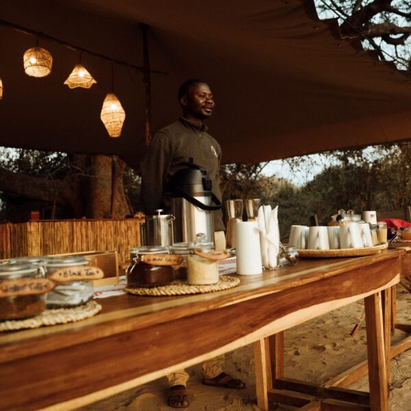 Kutandala, North Luangwa Camp Breakfast