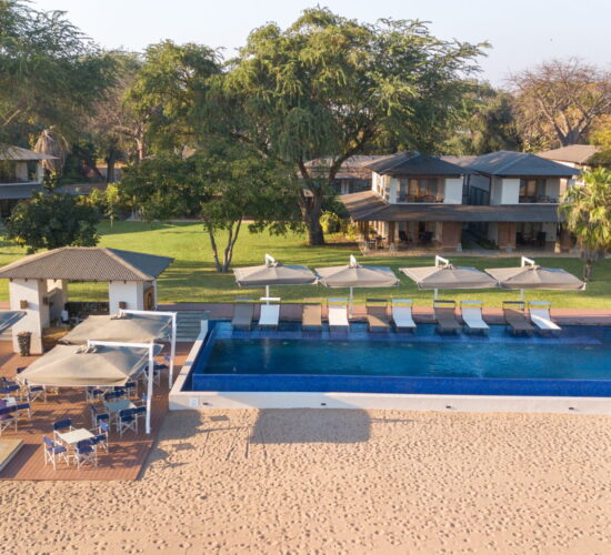 Makokola Retreat Poolside View