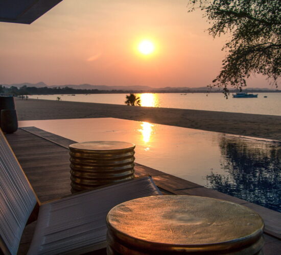 Makokola Retreat Poolside View