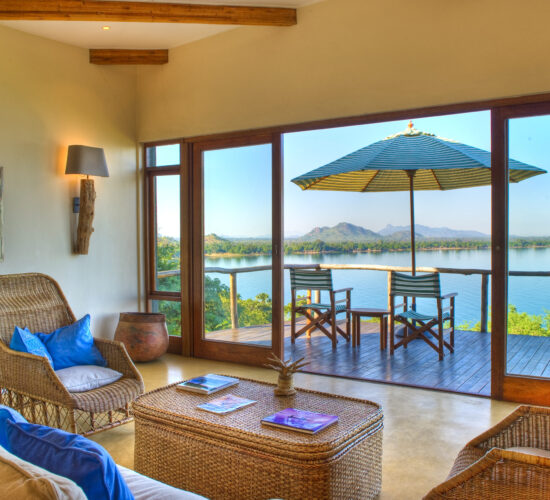 Pumulani Villa living area