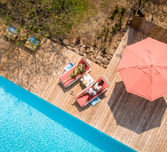 Pumulani Lodge, Poolside view, Lake Malawi