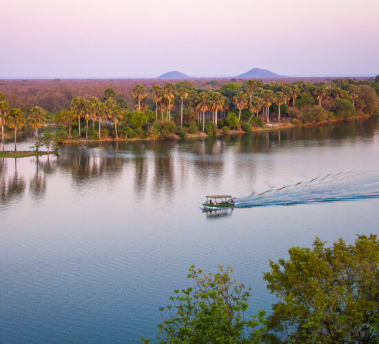 Shire River Aerial View, Liwonde